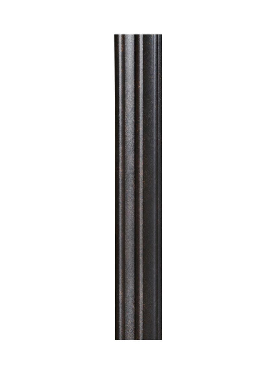 Feiss 7' Outdoor Lantern Post in Grecian Bronze Finish