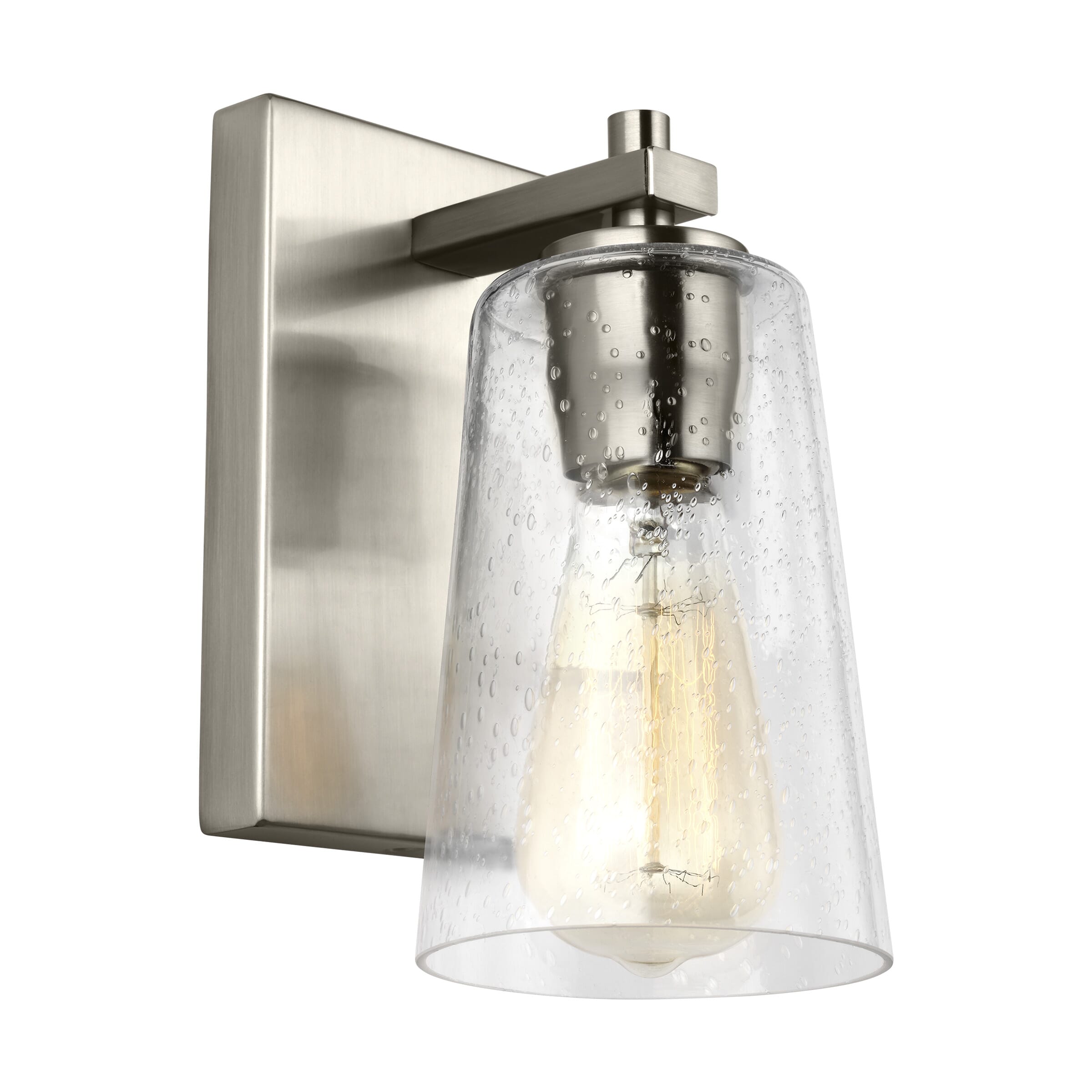 Feiss Mercer  Bathroom Vanity Light in Satin Nickel