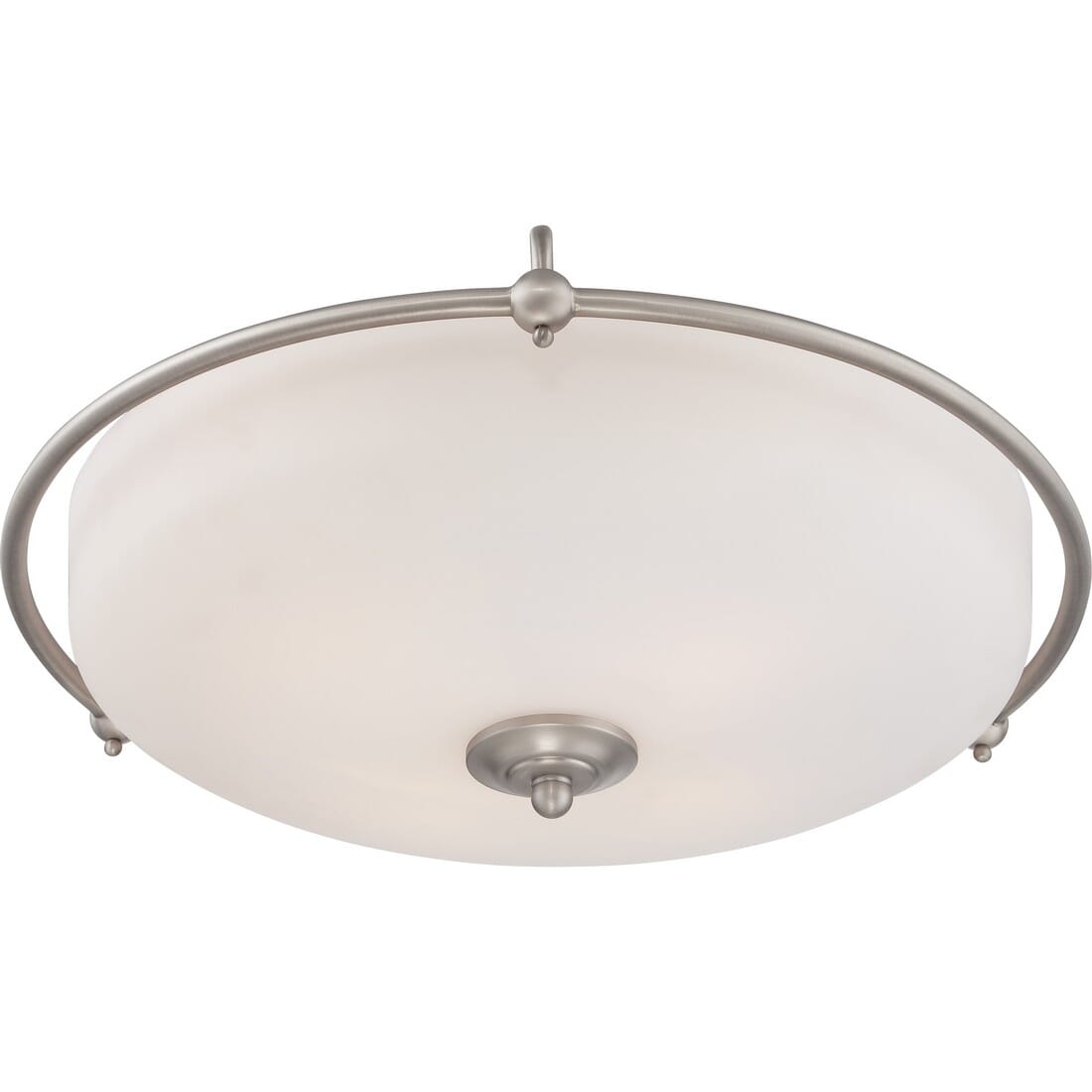 Quoizel Griffin 4-Light 21" Ceiling Light in Antique Nickel