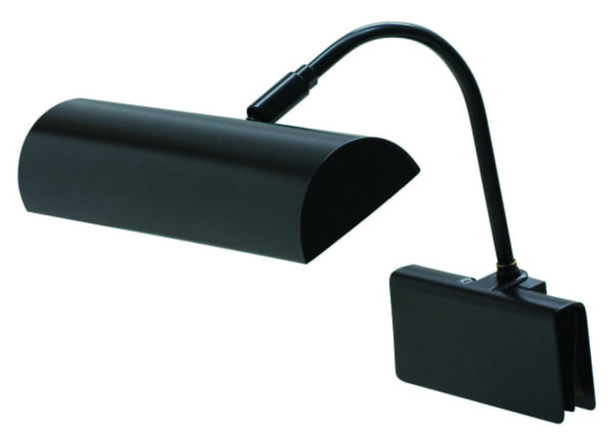 House of Troy 10" Halogen Grand Piano Lamp in Black Finish