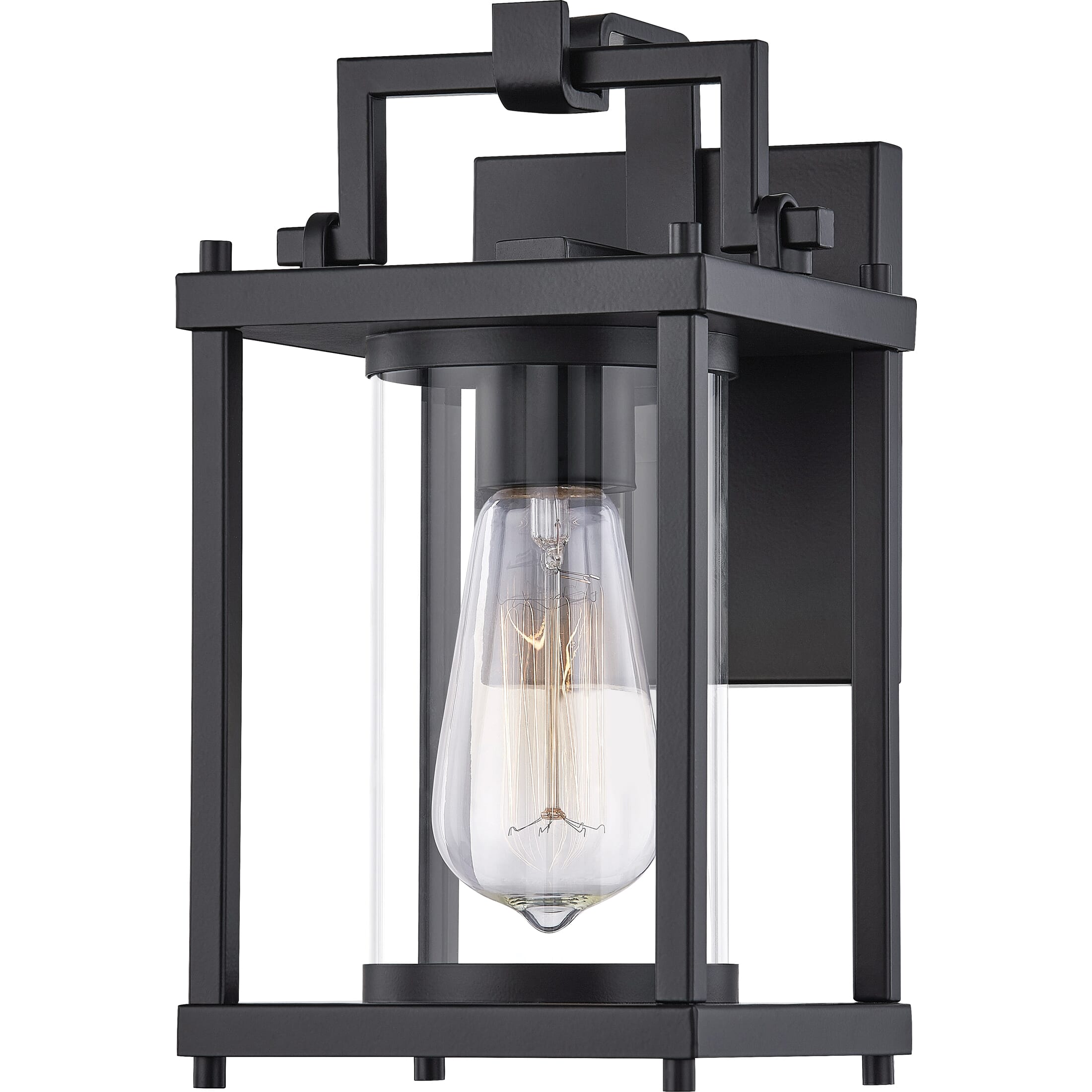 Quoizel Garrett 6" Outdoor Hanging Light in Matte Black