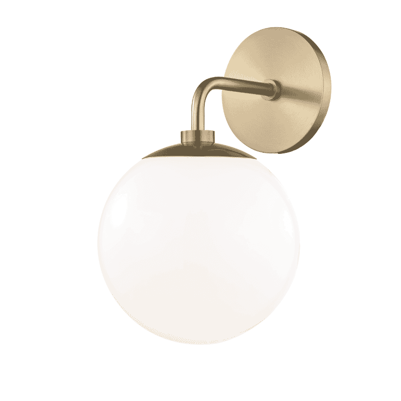 Mitzi Stella 12" Wall Sconce in Aged Brass