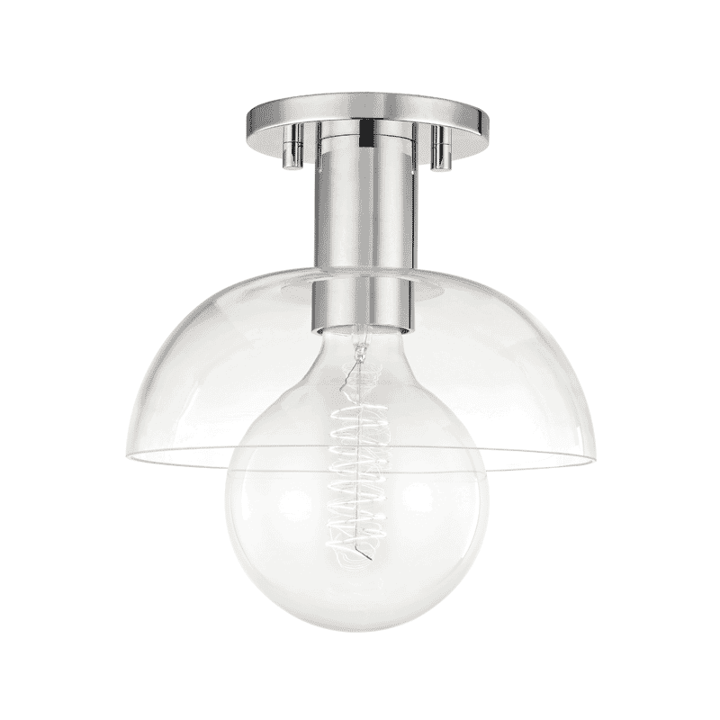 Mitzi Kyla Ceiling Light in Polished Nickel