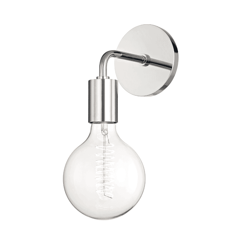 Mitzi Ava 12" Wall Sconce in Polished Nickel