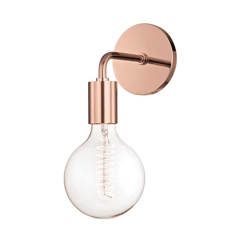 Mitzi Ava 12" Wall Sconce in Polished Copper