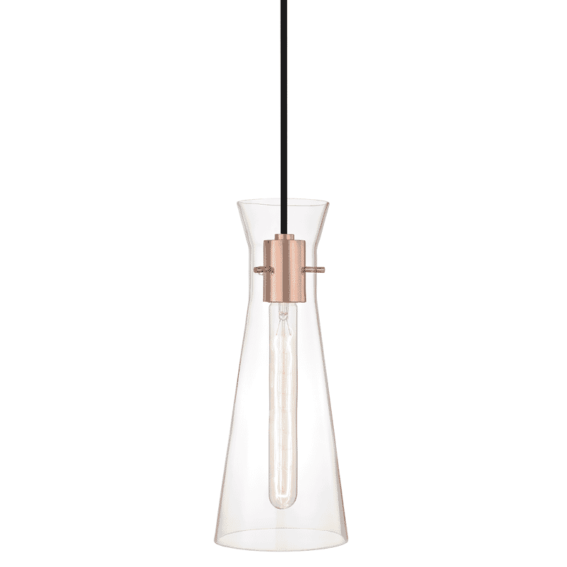 Mitzi Anya 15" Pendant Light in Polished Copper