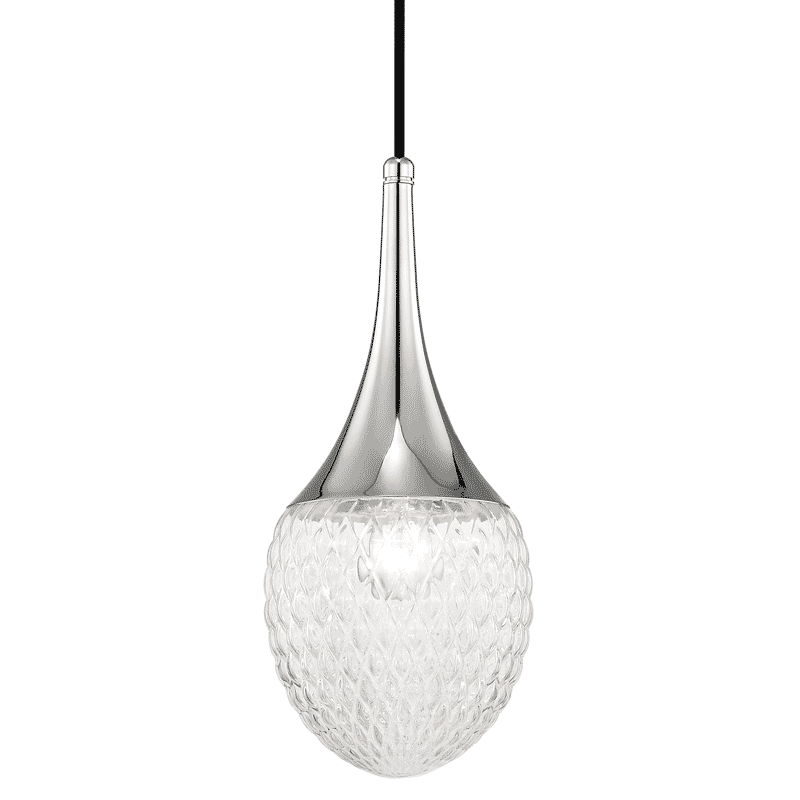 Mitzi Bella 16" Pendant Light in Polished Nickel