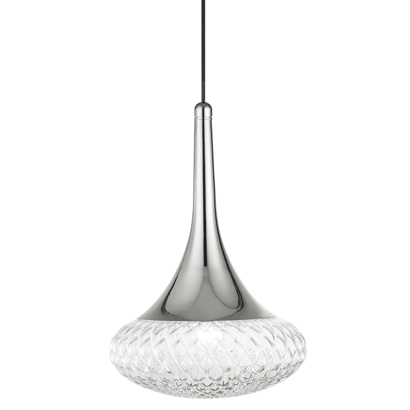 Mitzi Bella 18" Pendant Light in Polished Nickel