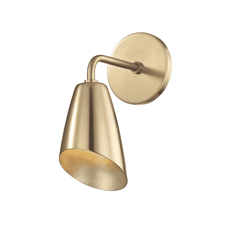 Mitzi Kai 10" Wall Sconce in Aged Brass