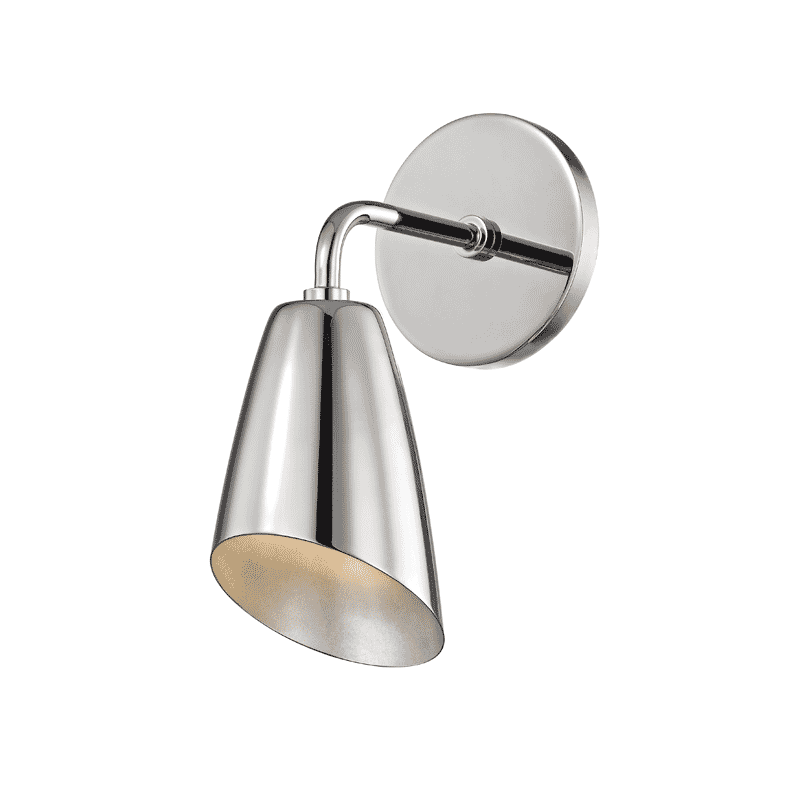 Mitzi Kai 10" Wall Sconce in Polished Nickel