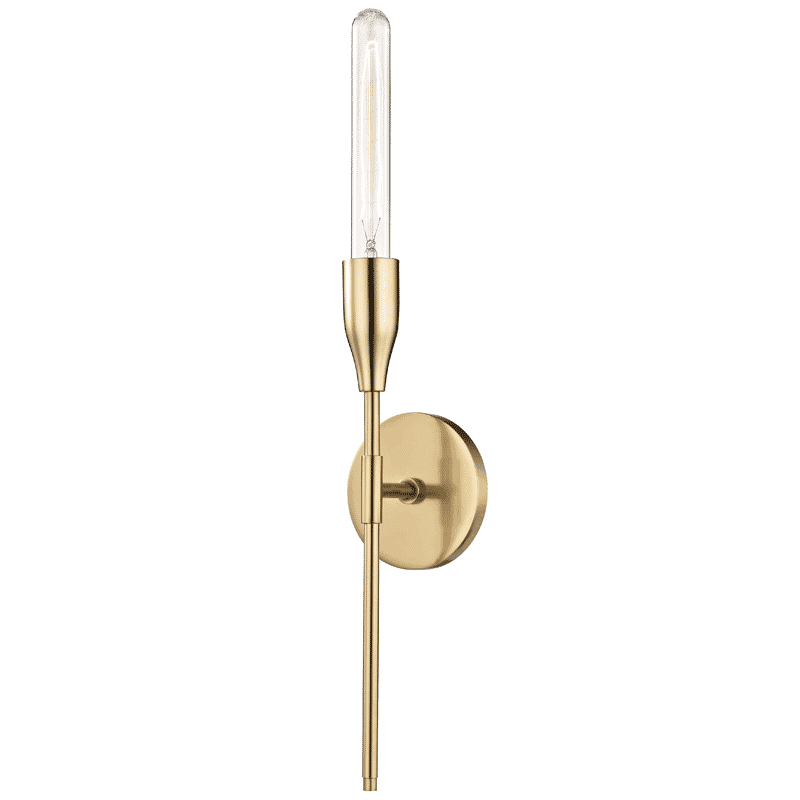 Mitzi Tara Wall Sconce in Aged Brass