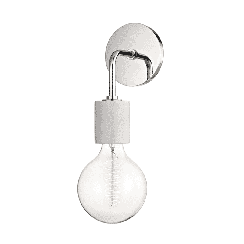 Mitzi Asime 15" Wall Sconce in Polished Nickel