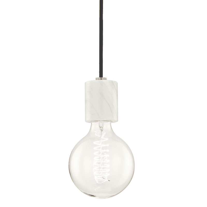 Mitzi Asime 10" Pendant Light in Aged Brass