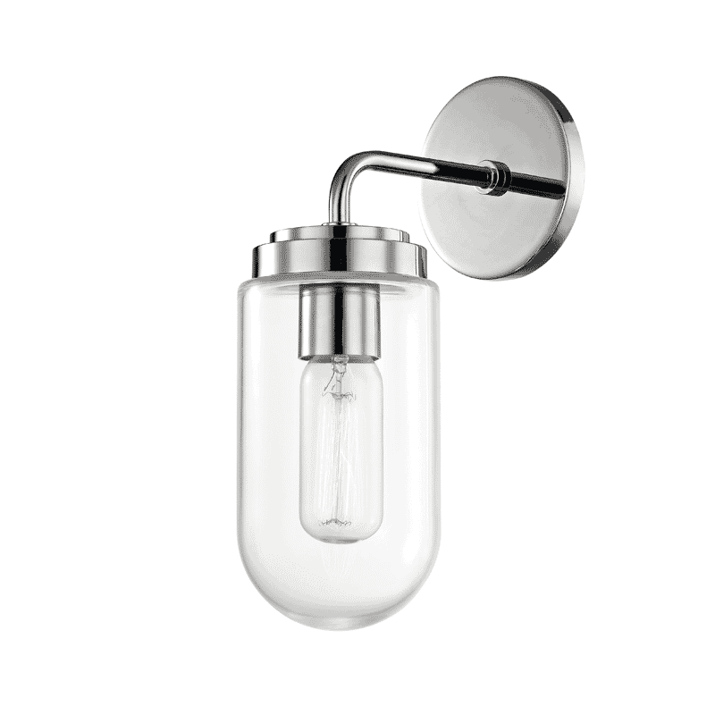 Mitzi Clara 13" Wall Sconce in Polished Nickel