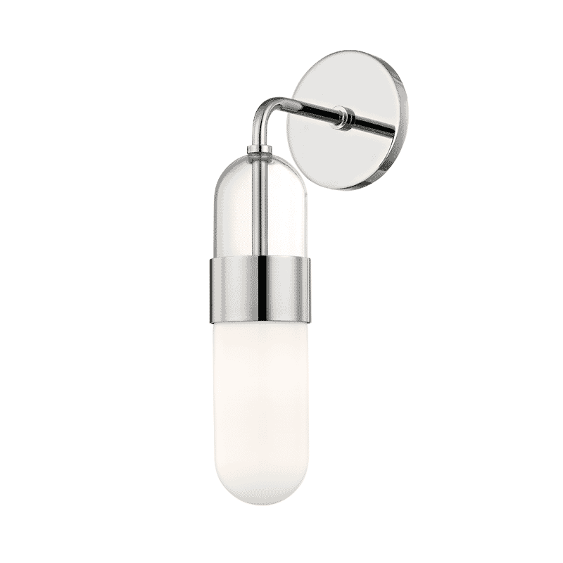 Mitzi Emilia 15" Wall Sconce in Polished Nickel