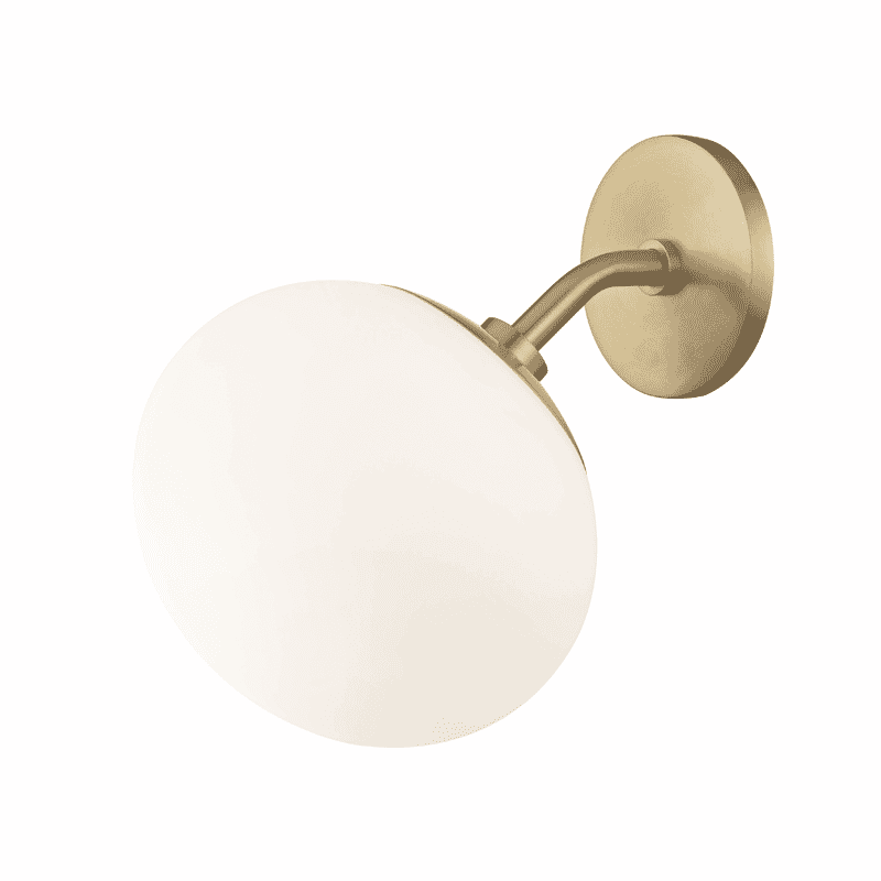 Mitzi Estee 10" Wall Sconce in Aged Brass