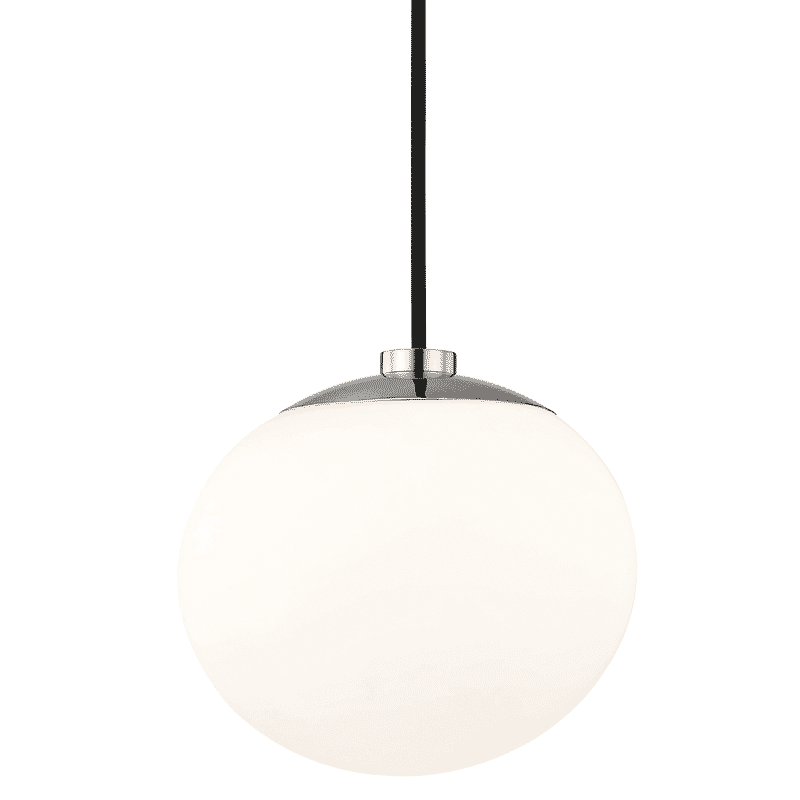 Mitzi Estee 8" Pendant Light in Polished Nickel