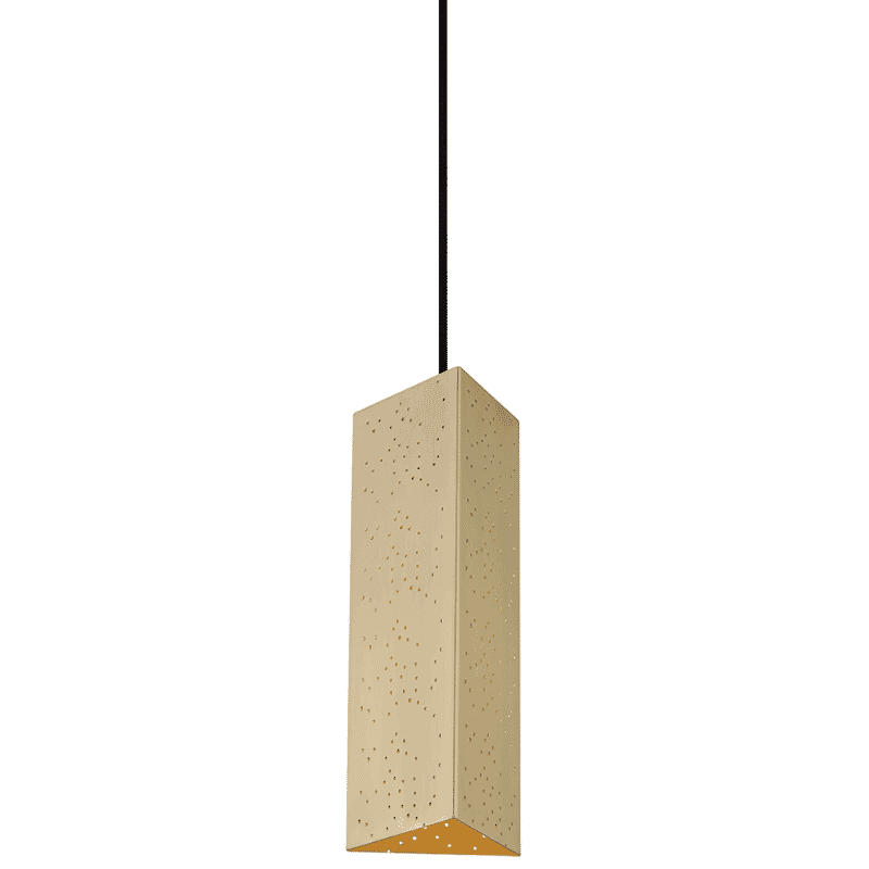 Mitzi Aiko 14" Pendant Light in Aged Brass