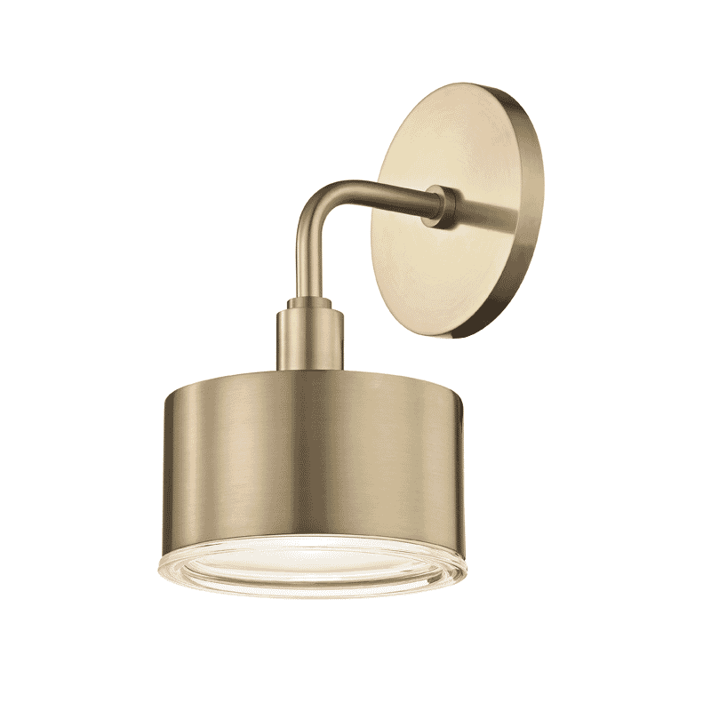 Mitzi Nora 10" Wall Sconce in Aged Brass