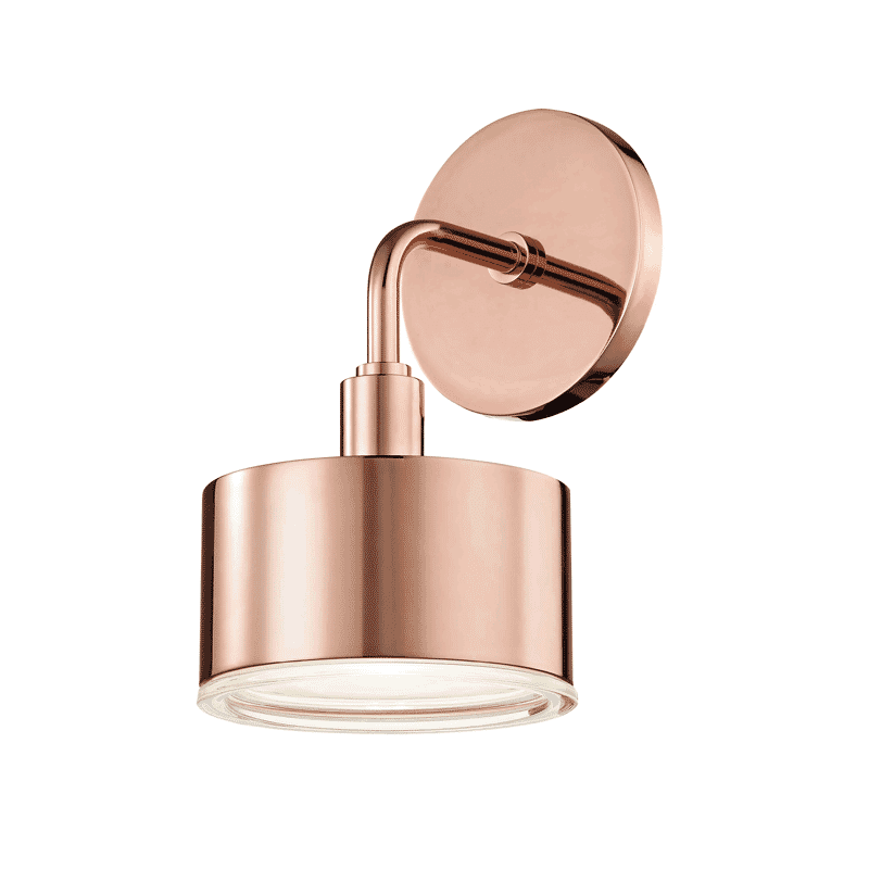 Mitzi Nora 10" Wall Sconce in Polished Copper