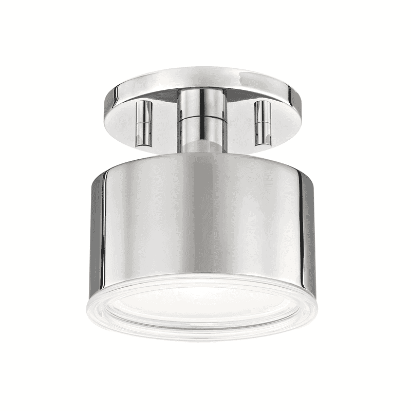 Mitzi Nora Ceiling Light in Polished Nickel