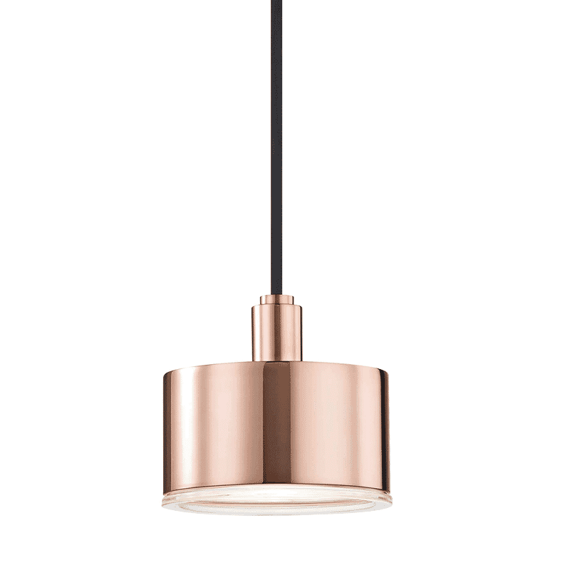 Mitzi Nora 5" Pendant Light in Polished Copper