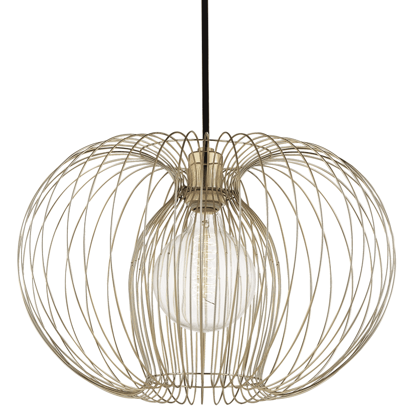 Mitzi Jasmine 12" Pendant Light in Polished Bronze