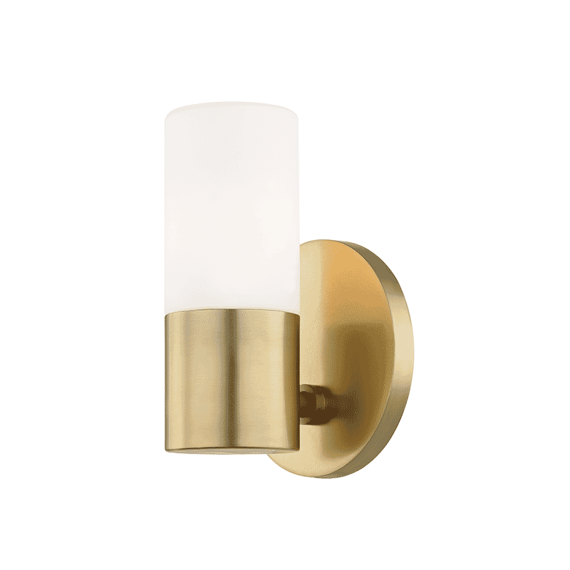 Mitzi Lola 7" Wall Sconce in Aged Brass