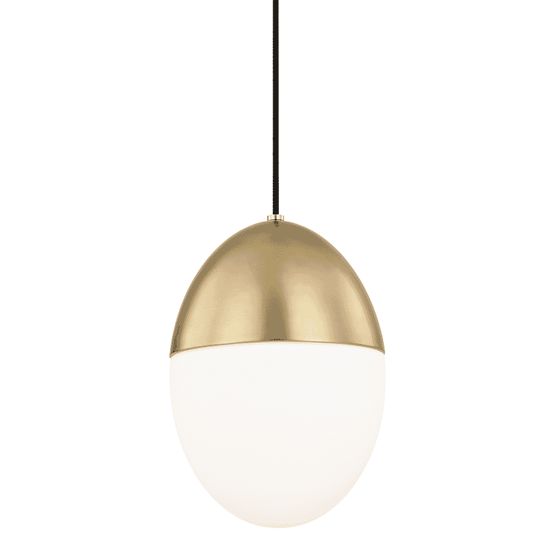 Mitzi Orion 14" Pendant Light in Aged Brass