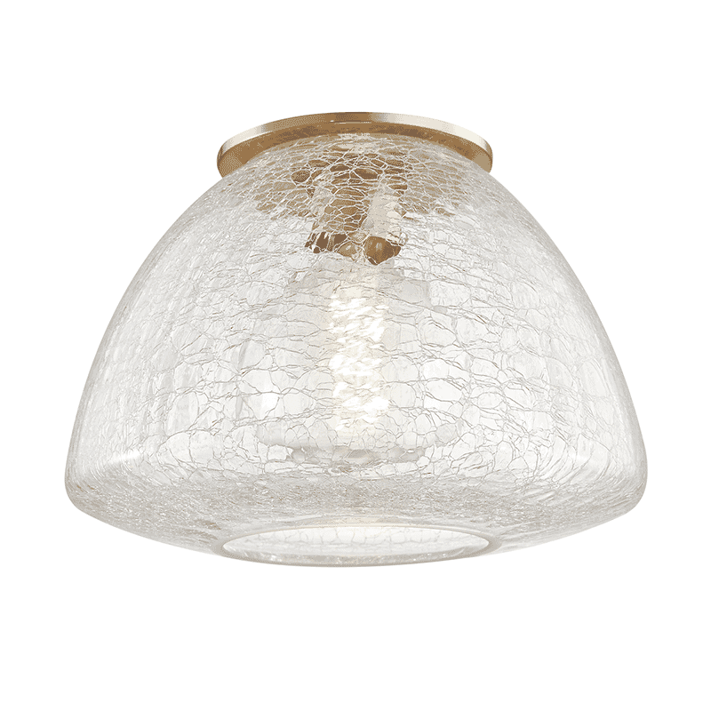 Mitzi Maya 12" Ceiling Light in Aged Brass