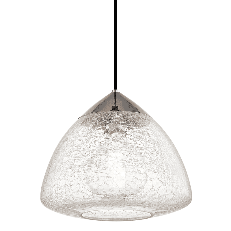 Mitzi Maya 11" Pendant Light in Polished Nickel