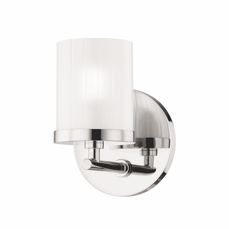 Mitzi Ryan 5" Bathroom Vanity Light in Polished Nickel