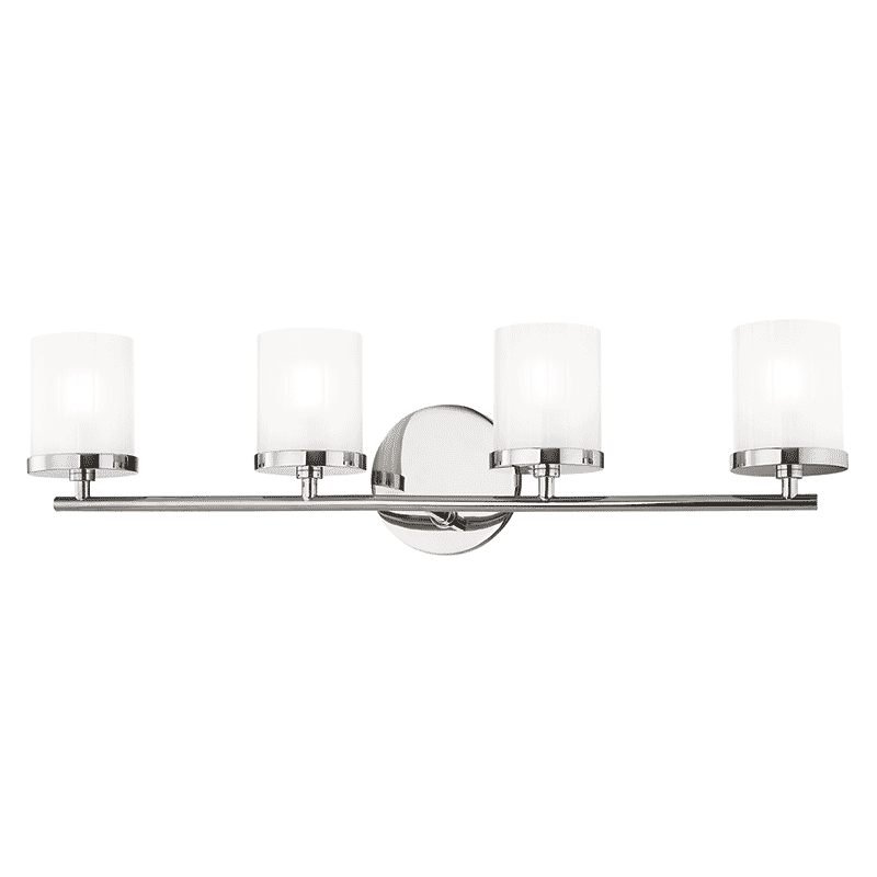 Mitzi Ryan 4-Light 25" Bathroom Vanity Light in Polished Nickel