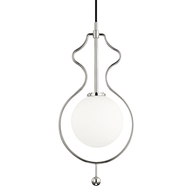 Mitzi Abigail 22" Pendant Light in Polished Nickel