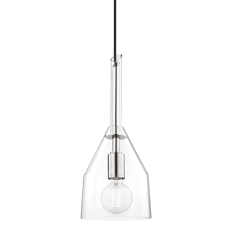 Mitzi Sloan 17" Mini Pendant in Polished Nickel