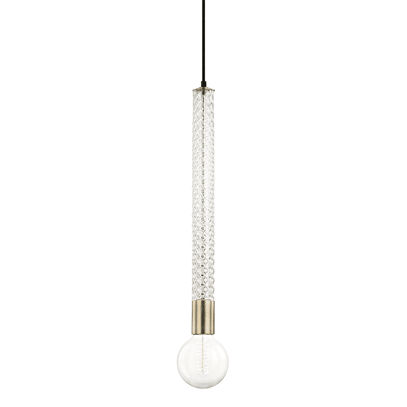 Mitzi Pippin 24" Pendant Light in Aged Brass