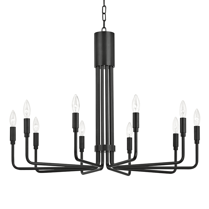 Mitzi Brigitte 10-Light 24" Pendant Light in Old Bronze