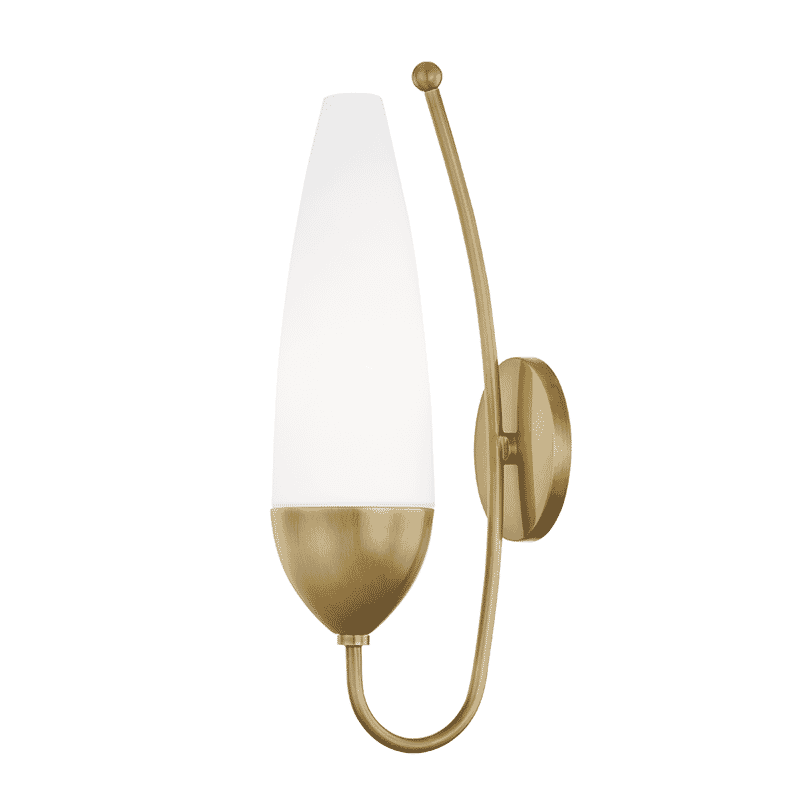 Mitzi Amee 17" Wall Sconce in Aged Brass