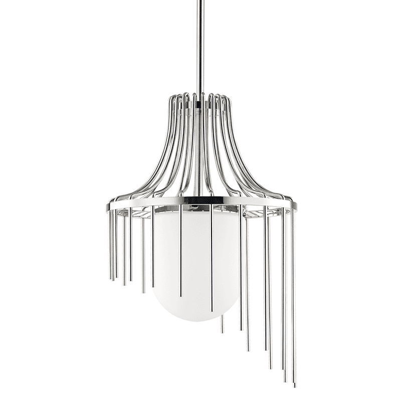 Mitzi Kylie 25" Pendant Light in Polished Nickel