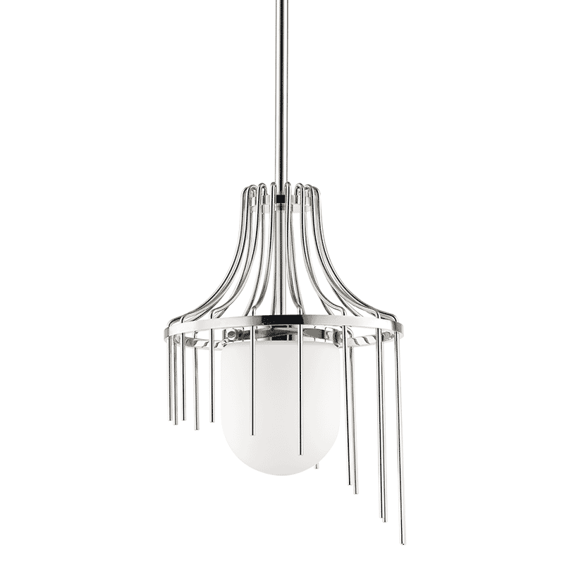 Mitzi Kylie 18" Mini Pendant in Polished Nickel