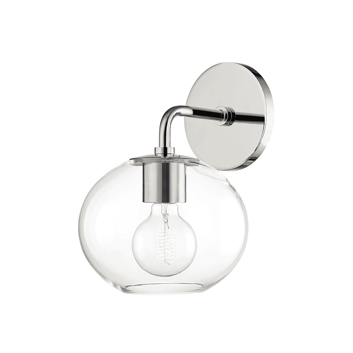 Mitzi Margot Wall Sconce in Polished Nickel