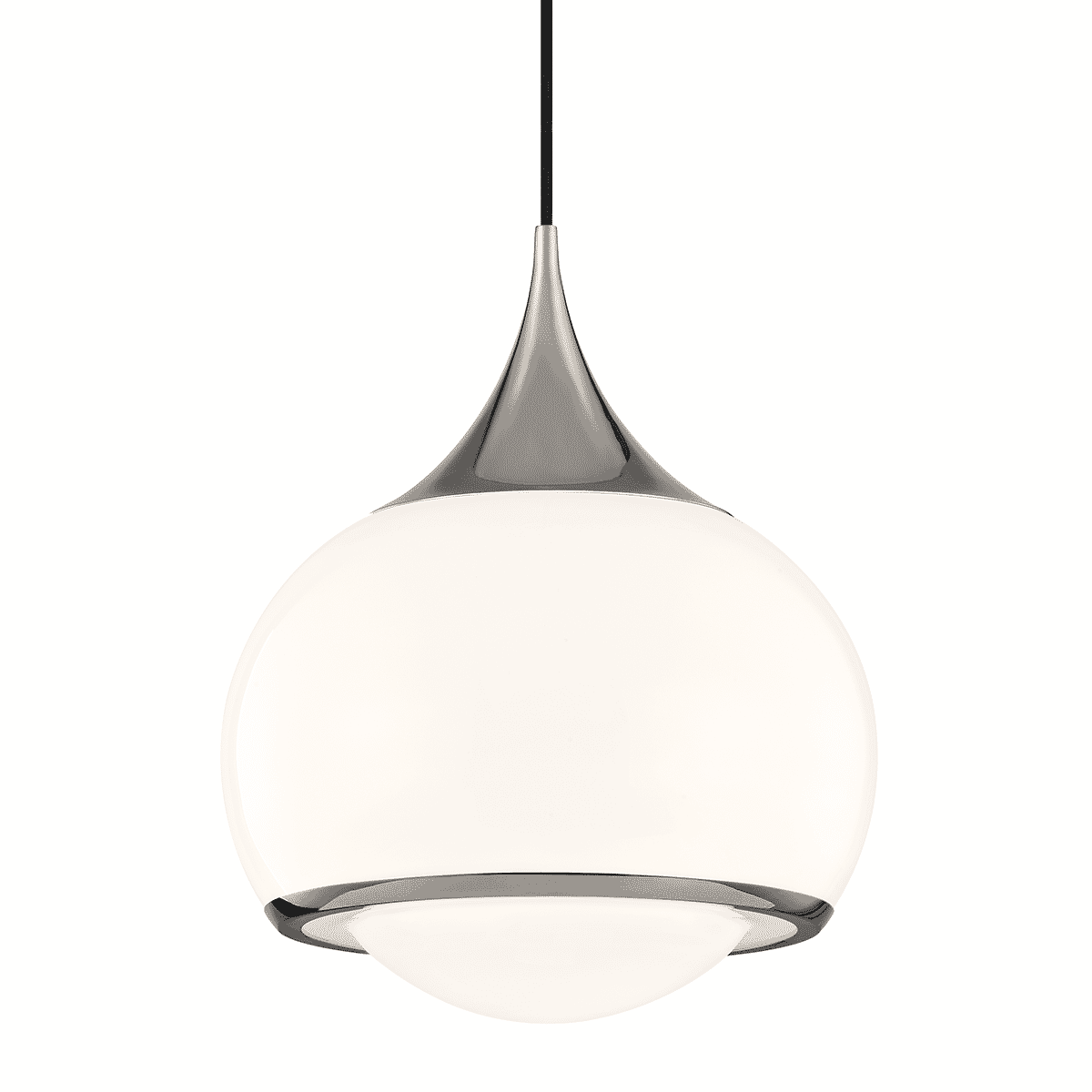 Mitzi Reese Pendant Light in Polished Nickel