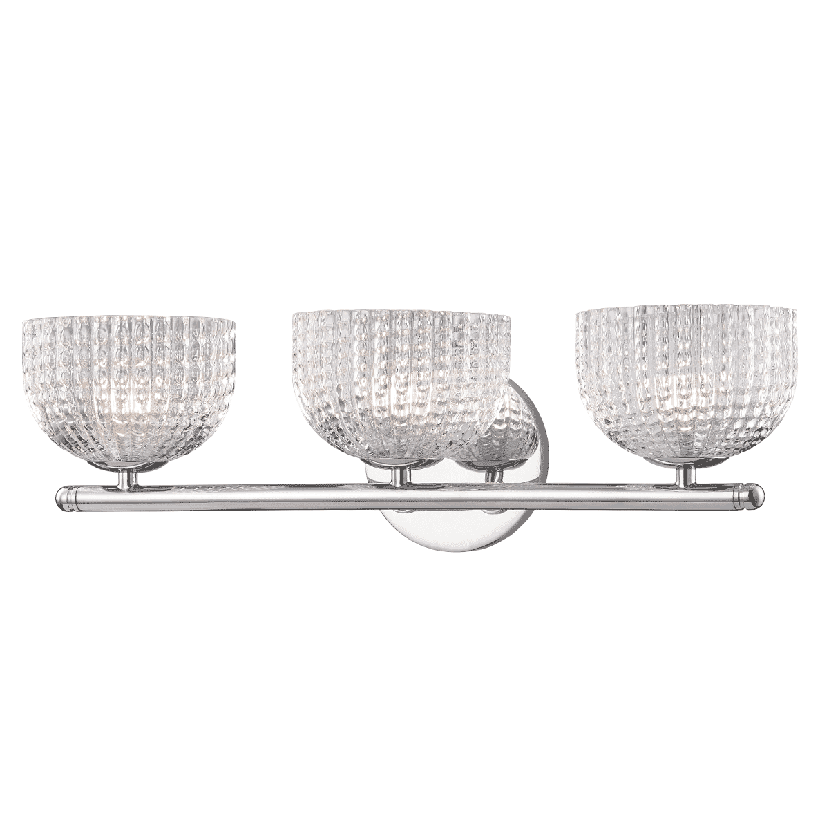 Mitzi Sabrina 3-Light Bathroom Vanity Light in Polished Chrome