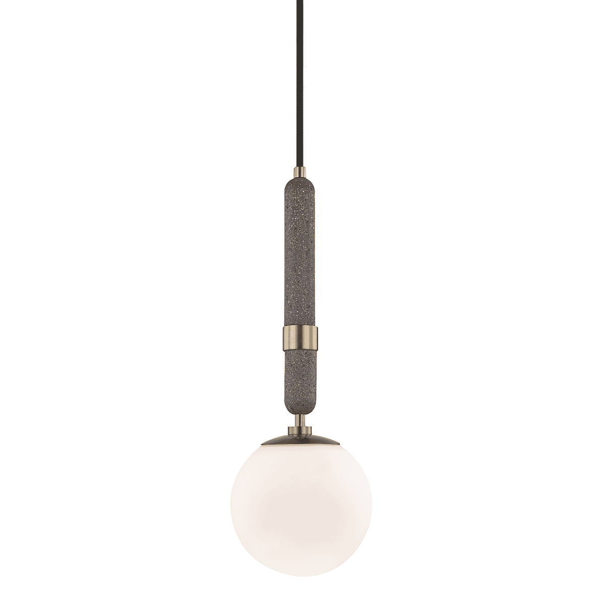 Mitzi Brielle Mini Pendant in Aged Brass