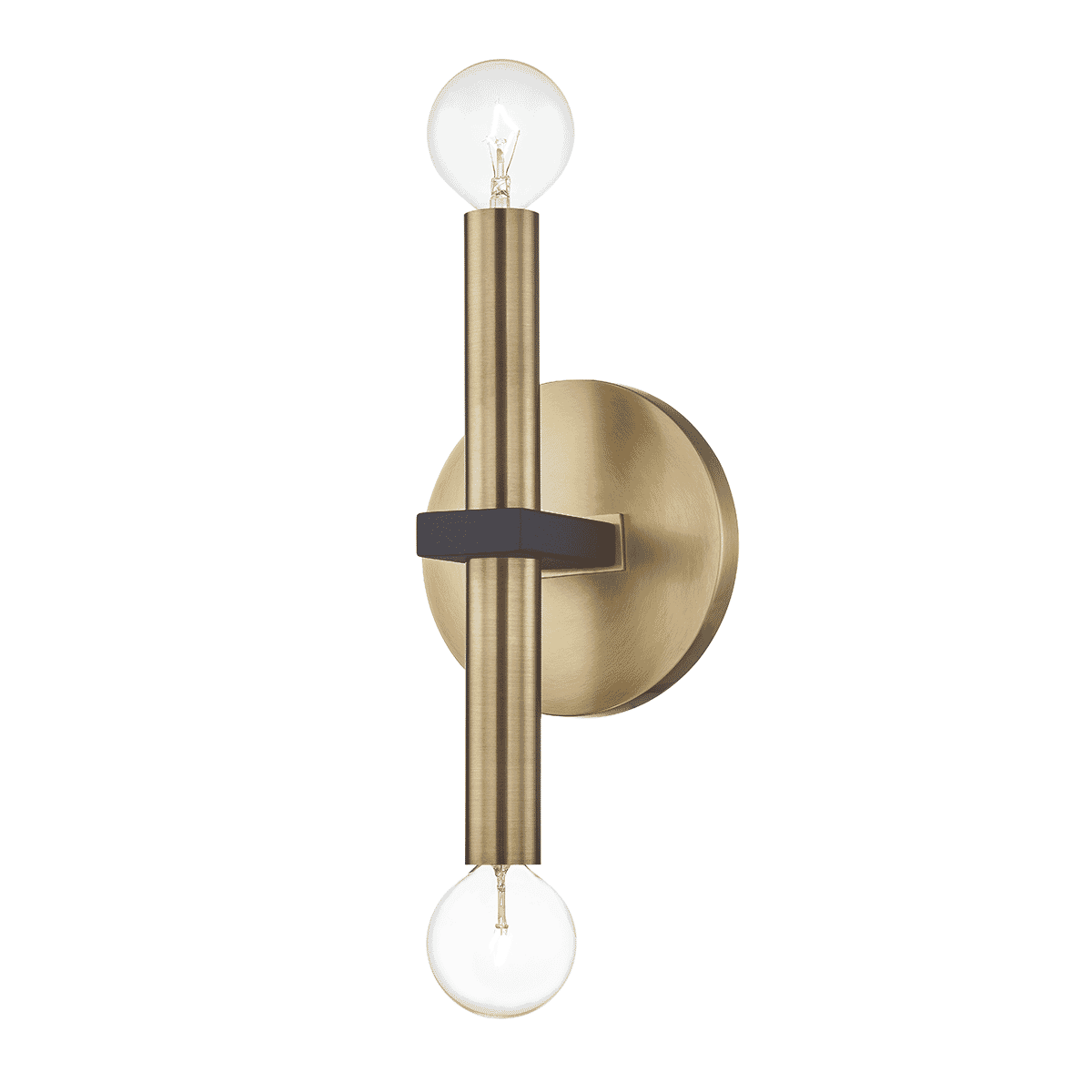 Mitzi Colette Wall Sconce in Aged Brass