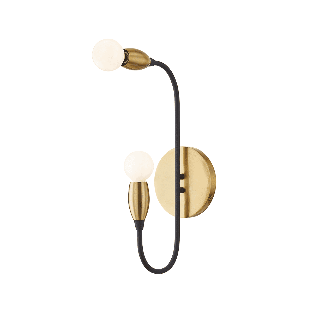 Mitzi Dakota Wall Sconce in Aged Brass