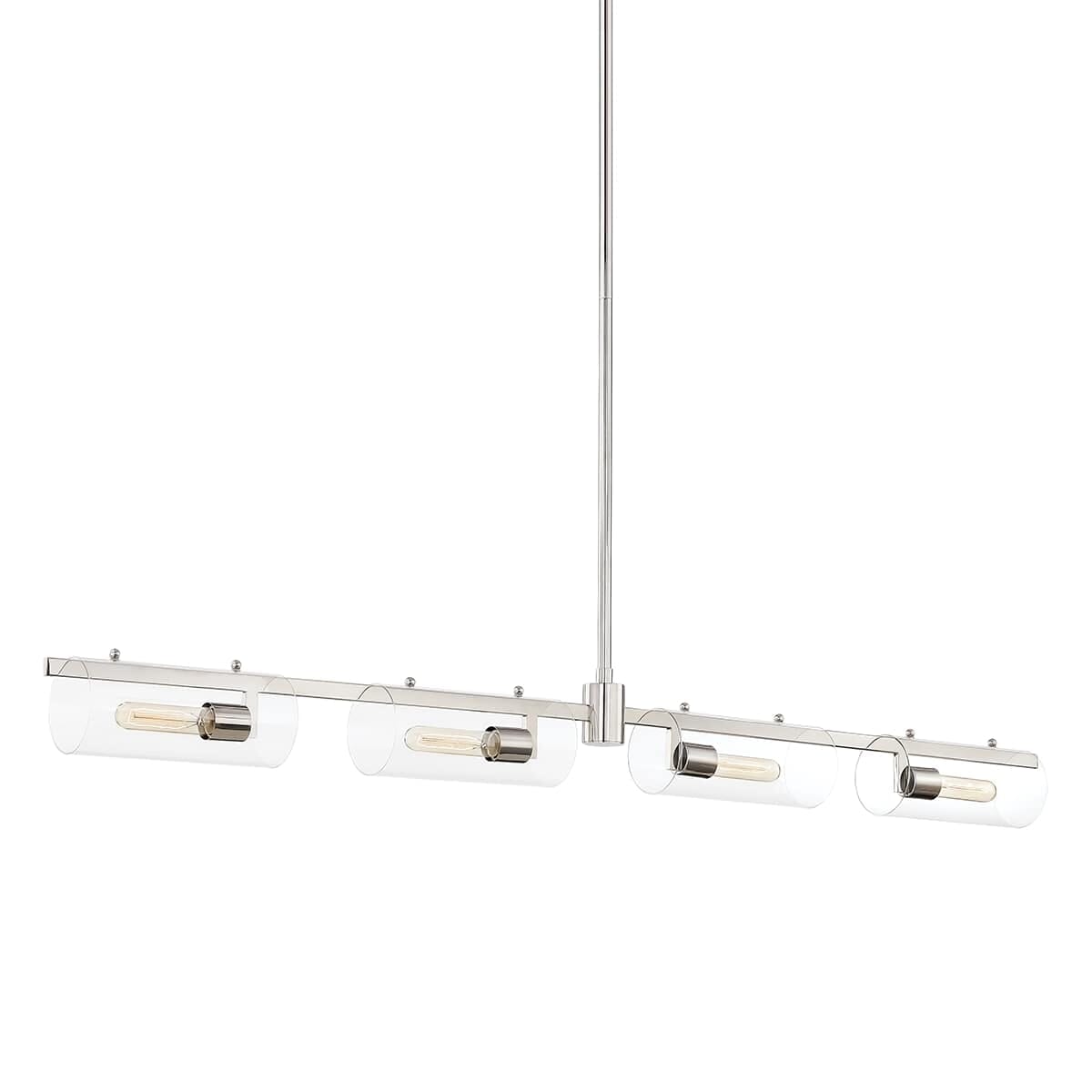 Mitzi Ariel 4-Light 6" Kitchen Island Light in Polished Nickel