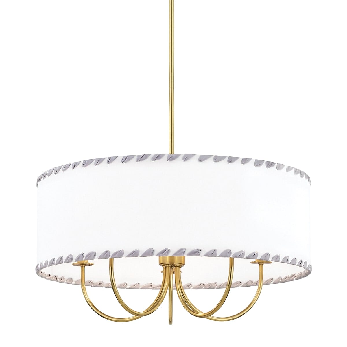 Mitzi Hannah 5-Light Chandelier in Aged Brass