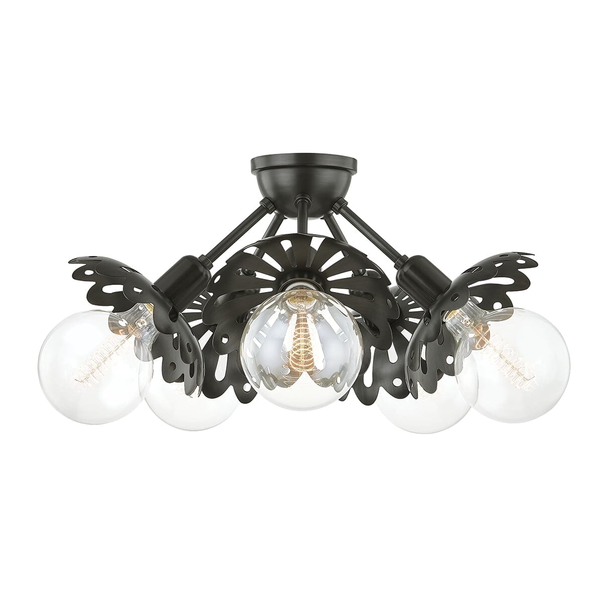 Mitzi Alyssa 5-Light Ceiling Light in Old Bronze