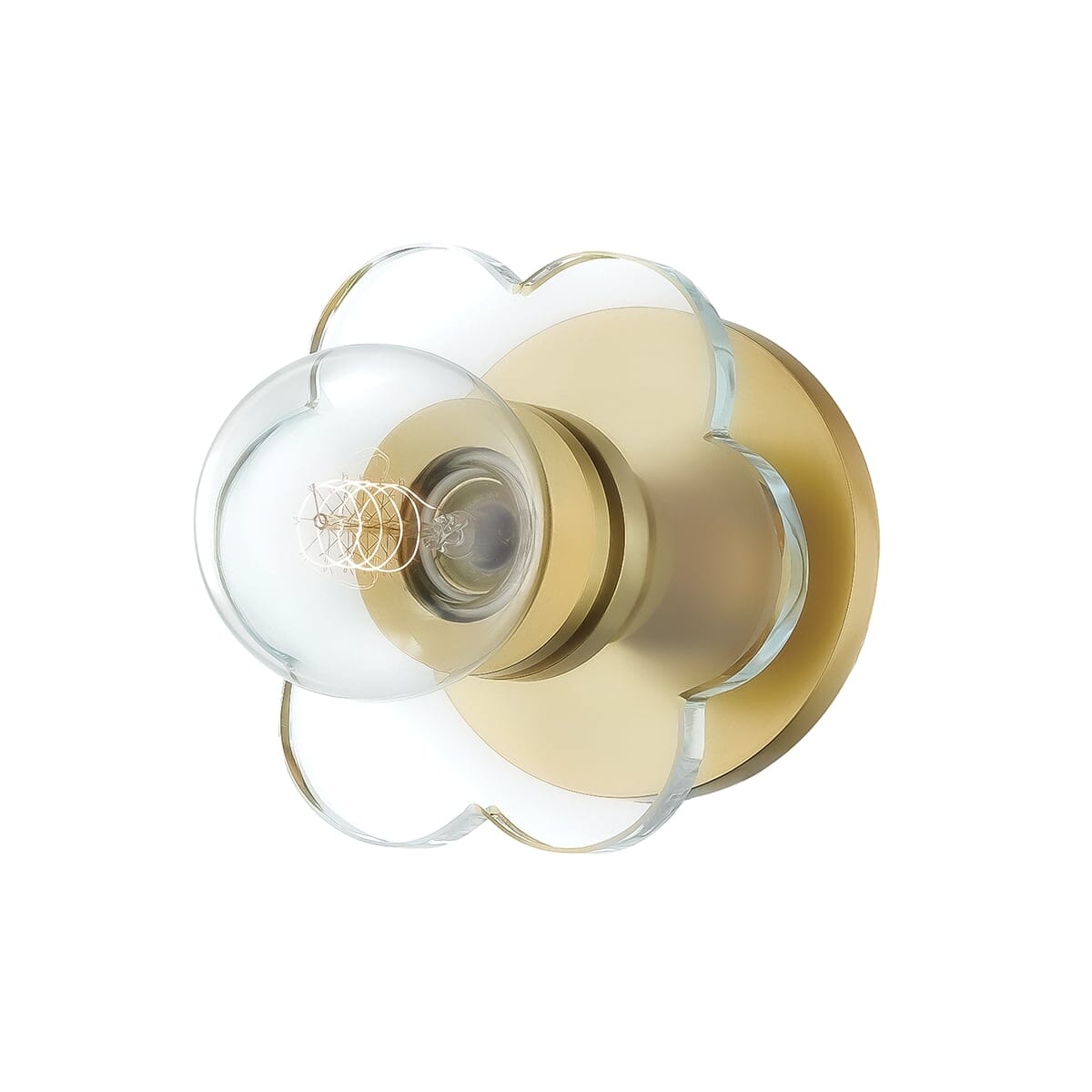 Mitzi Alexa 6" Wall Sconce in Aged Brass